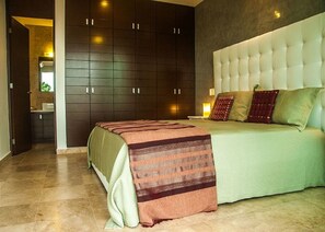 Apartment, Multiple Beds, City View (DCA01 Spectacular n cozy condo w outd) | 1 bedroom, in-room safe, desk, laptop workspace - Doca By Playa Moments (Playa del Carmen)