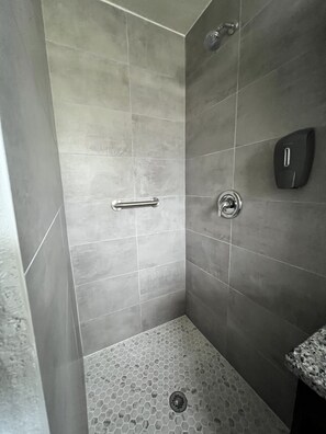 Bathroom shower - Oak Tree Inn (Avon Park)