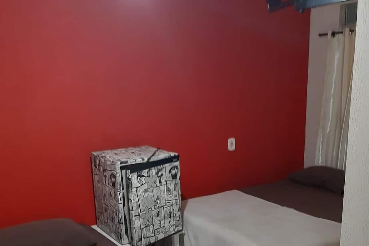 Quarto duplo | Quartos à prova de som, Wi-Fi de cortesia, roupa de cama