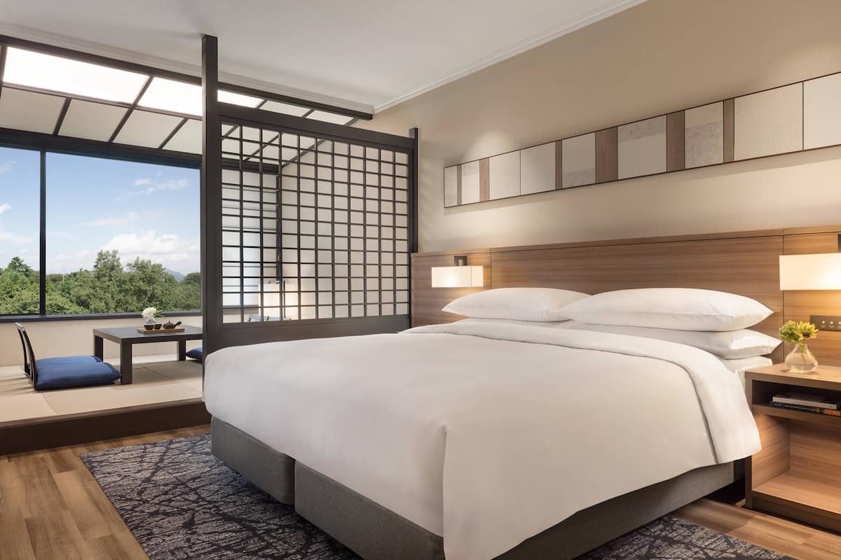 room, 1 king bed (japanese western style) | down duvets, in-room safe, blackout curtains, iron/ironing board