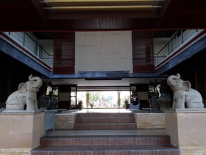 Entrada de la propiedad