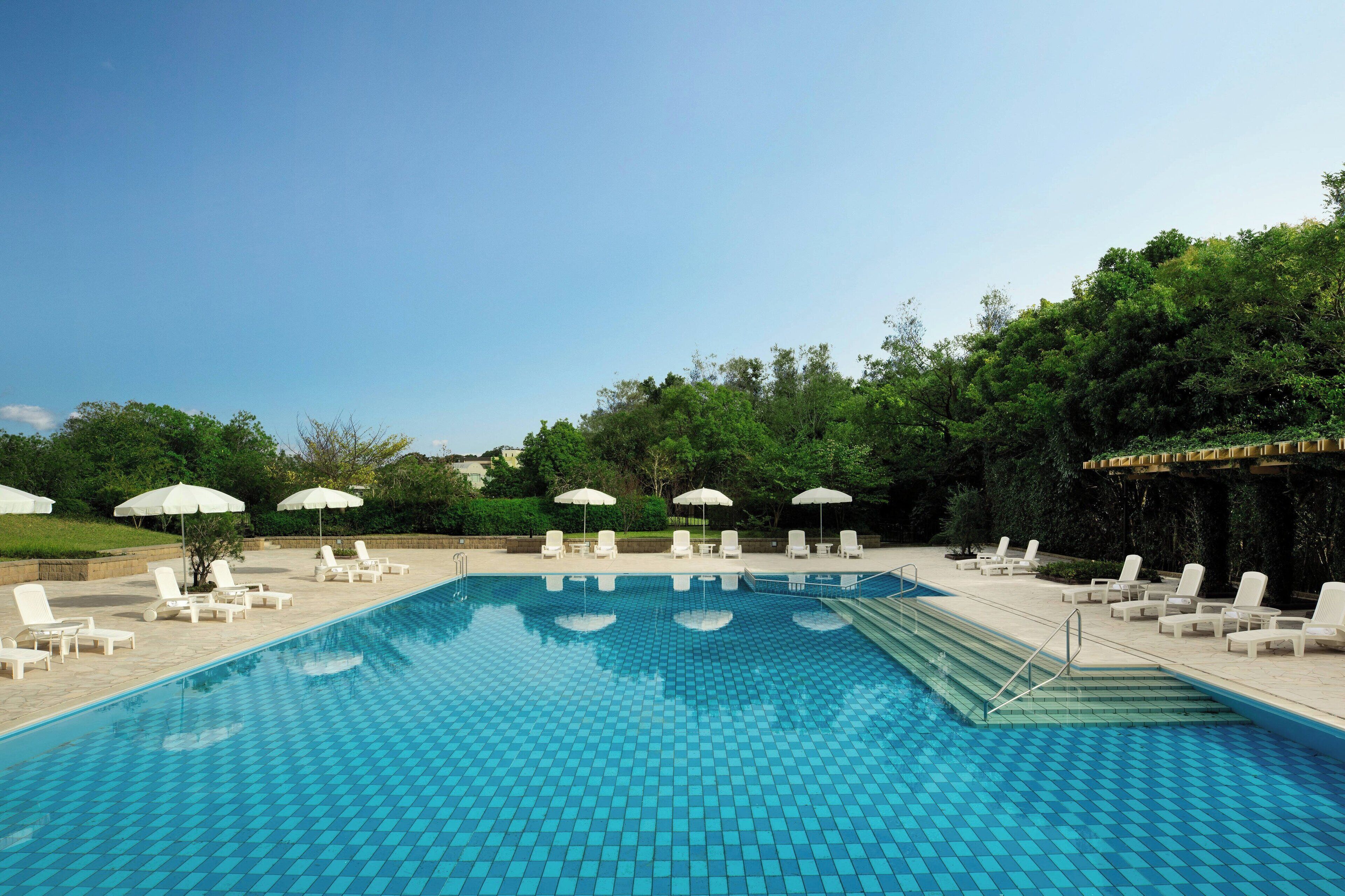 Seasonal outdoor pool