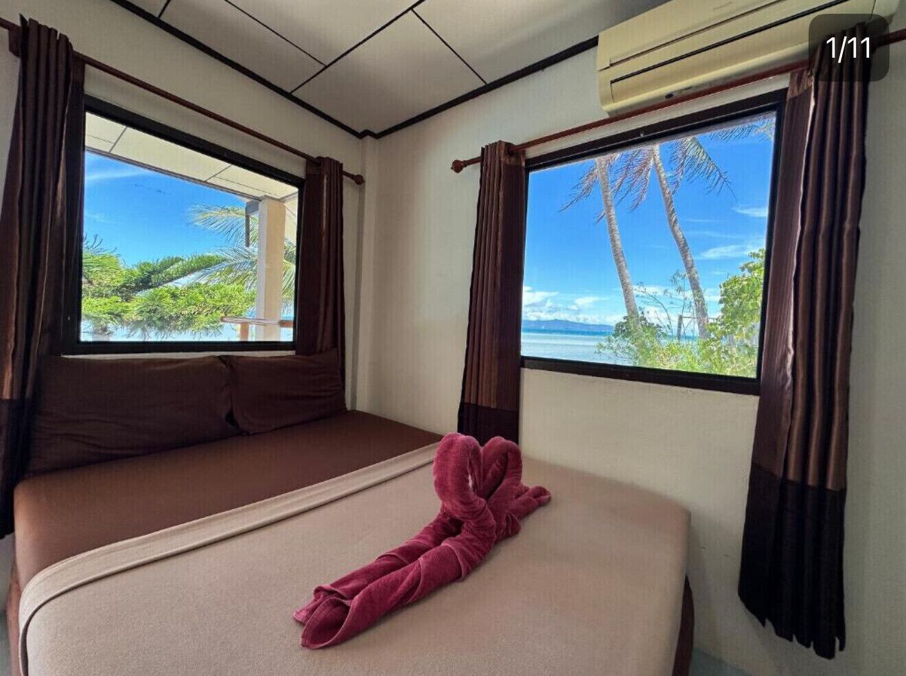 Quarto casal superior | Frigobar, Wi-Fi de cortesia, roupa de cama