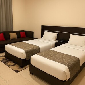 1 bedroom, premium bedding, in-room safe, desk - Panda Hotel Apartments (Amman)