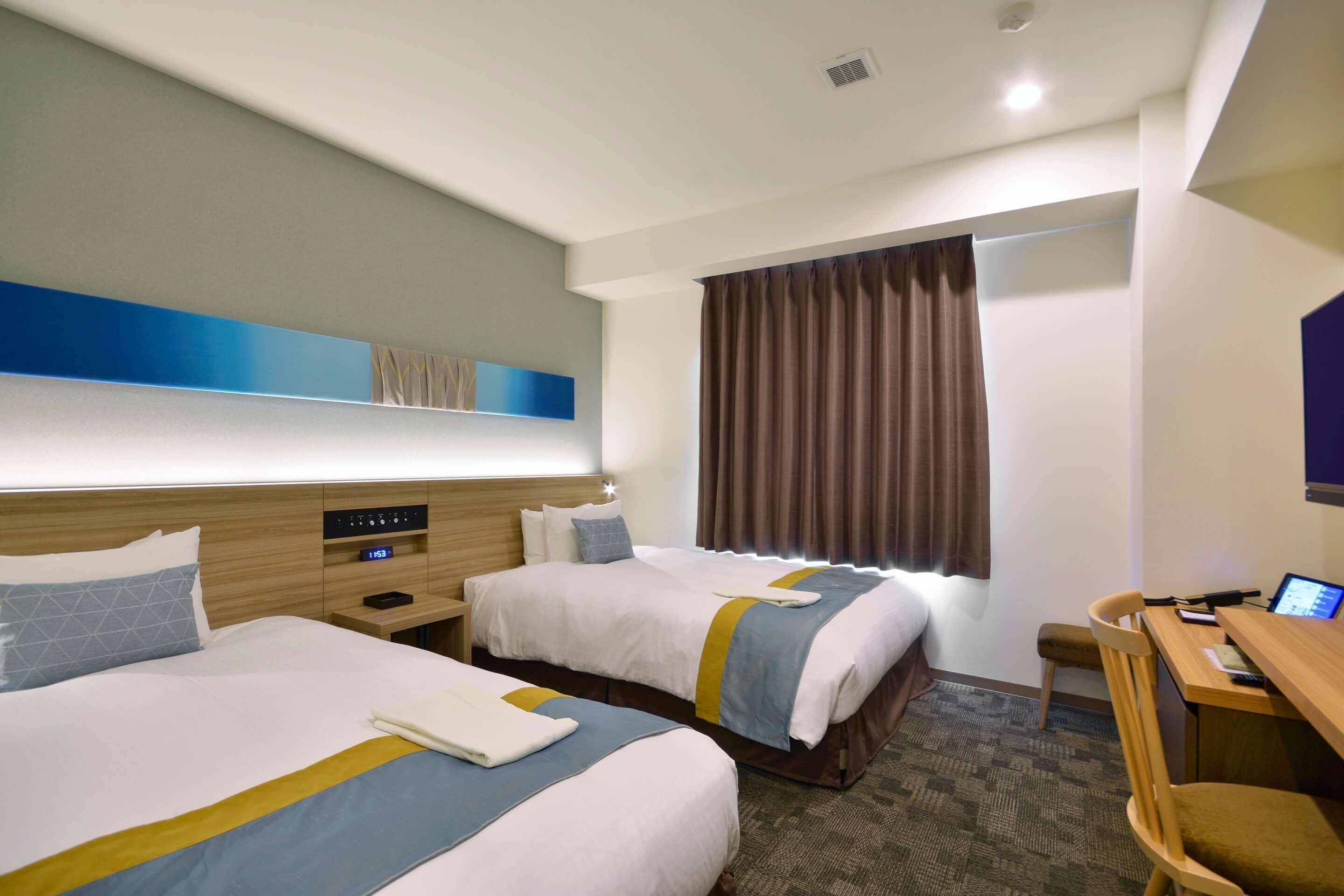 [non smoking] grande twin room | 1 bedroom, desk, soundproofing, iron/ironing board
