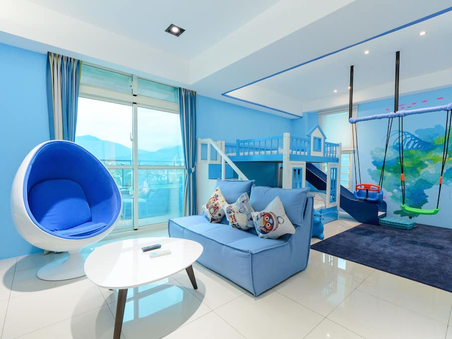 301水藍晶親子房 | 兒童主題客房