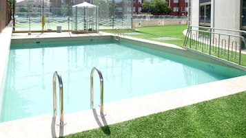 Alberca al aire libre por temporada