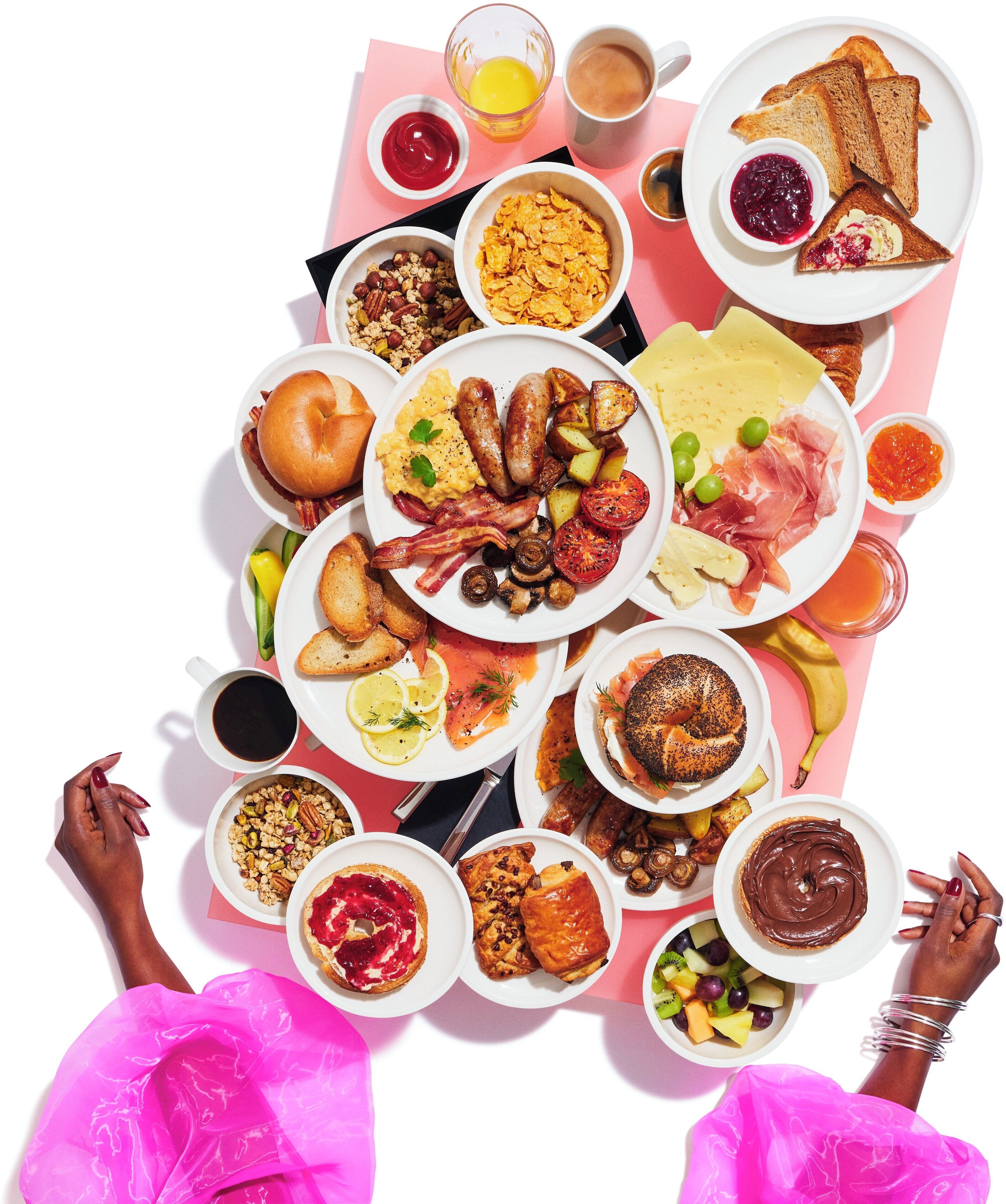 daily buffet breakfast (eur 19.00 per person)