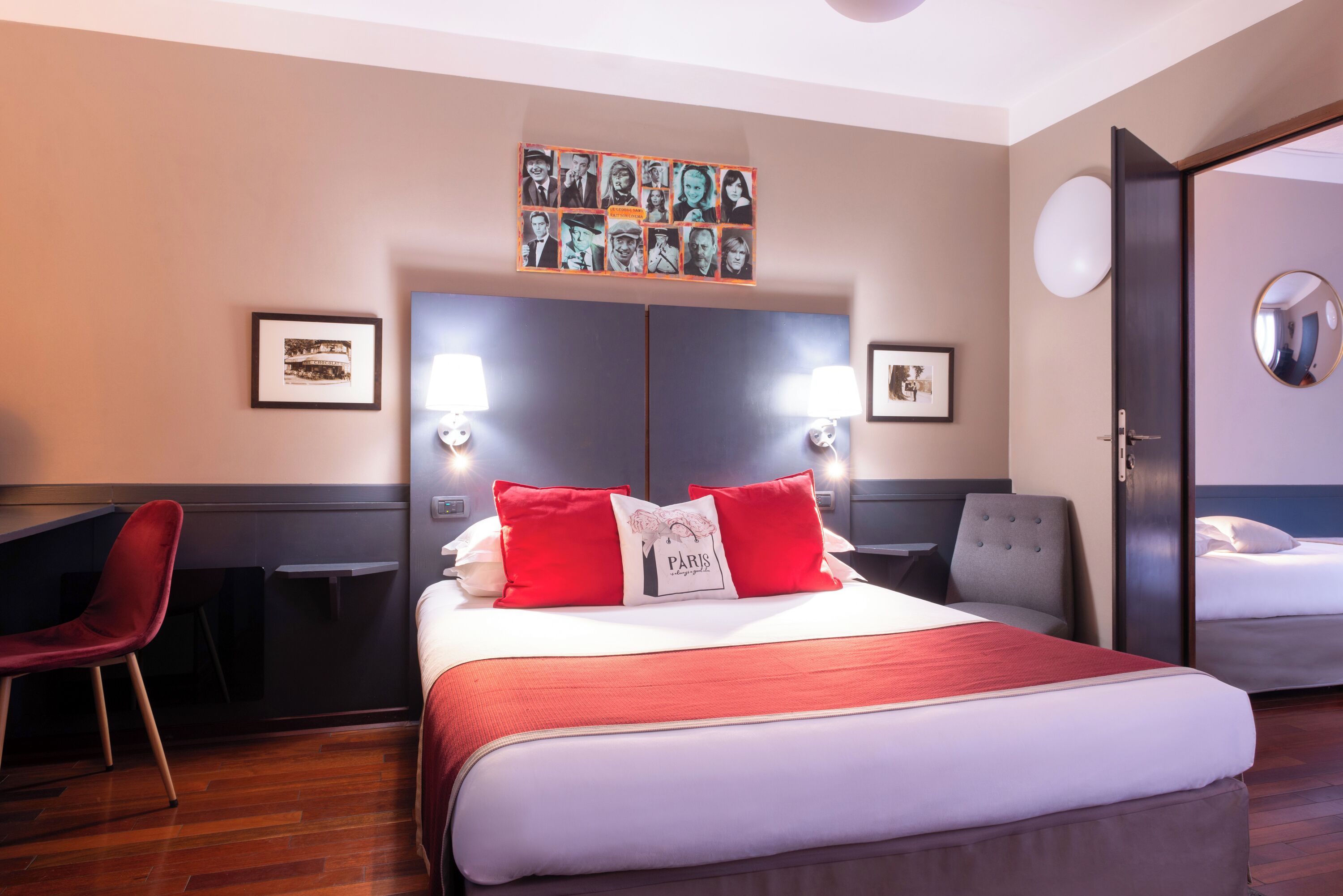 premium bedding, pillow-top beds, free minibar, in-room safe