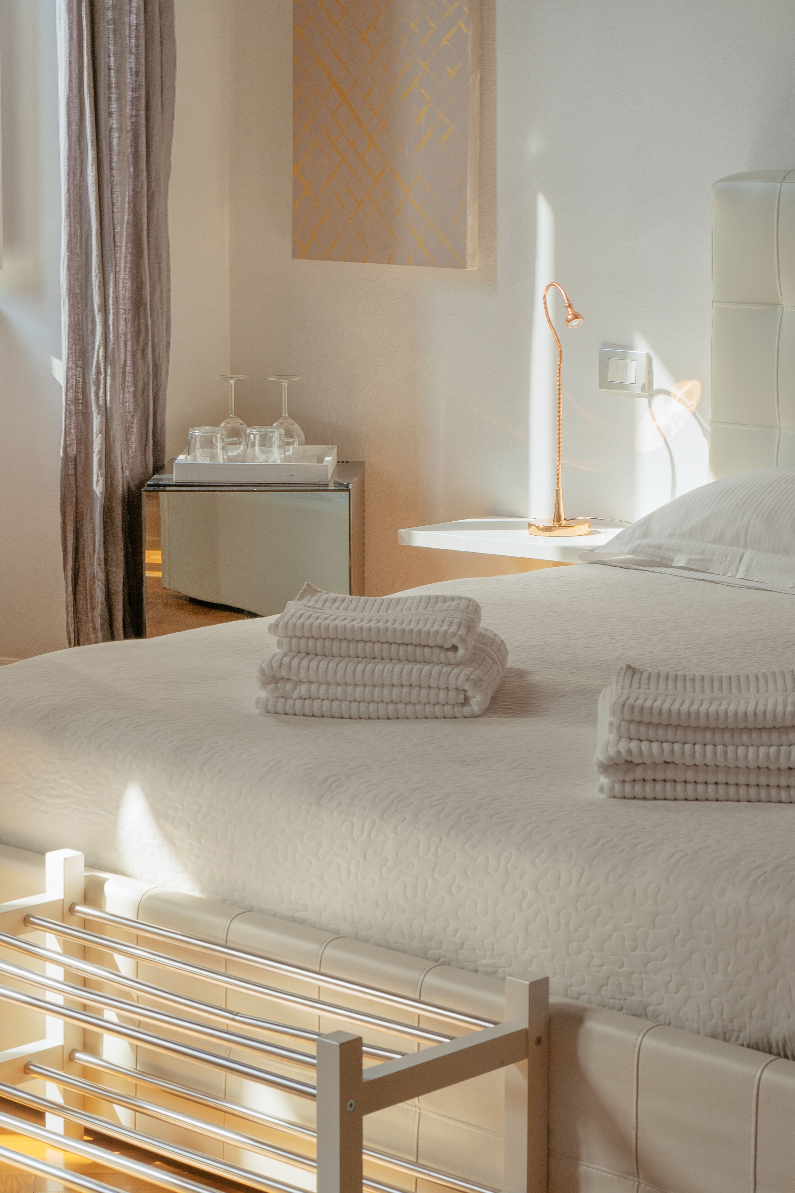 1 slaapkamer, luxe beddengoed, een minibar, een kluis op de kamer