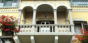 Fassade der Unterkunft