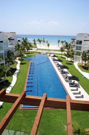 Apartment, Multiple Beds, Pool View (EG818 Elements Condos 2 Bedroom) | Pool - Elements by Playa Moments (Playa del Carmen)