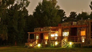 Front of property – evening/night