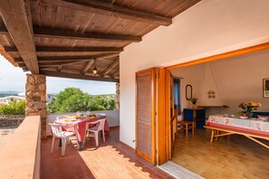Apartment, 1 Bedroom (BILO CARAIBI 1) | Terrace/patio