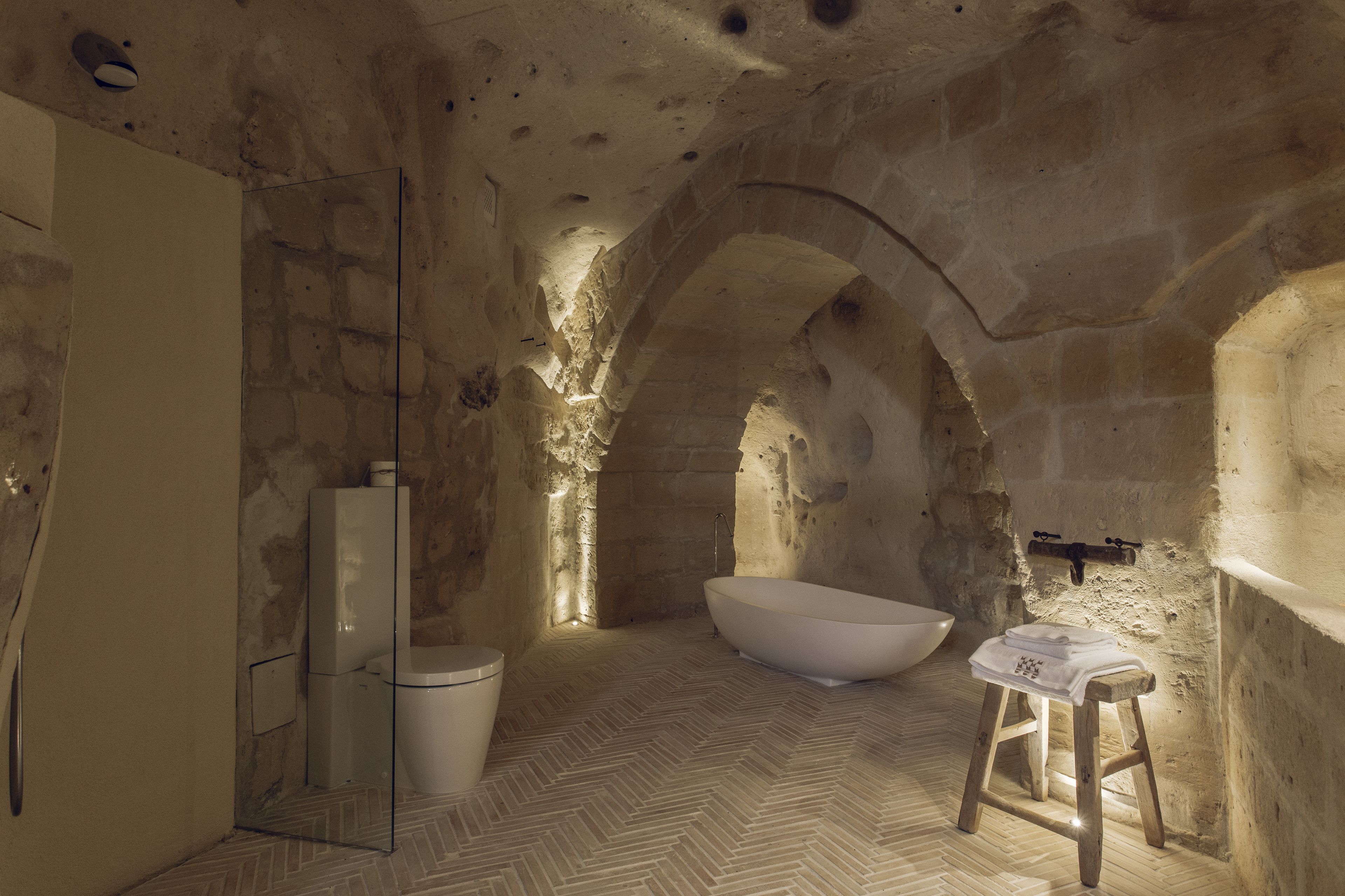 Exclusive Studio Suite | Bathroom | Designer toiletries, hair dryer, towels, soap