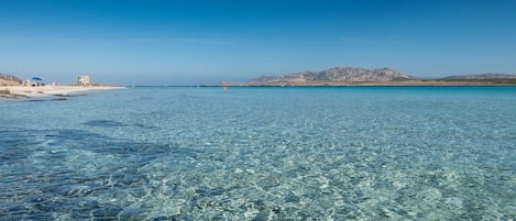 Una spiaggia nelle vicinanze