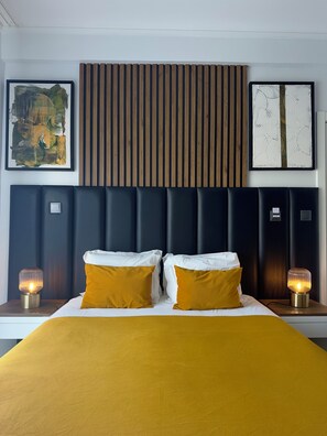 Standard Double Room, 1 Double Bed | Minibar, soundproofing, free WiFi, bed sheets - Hotel Don Rodrigues (Tavira)