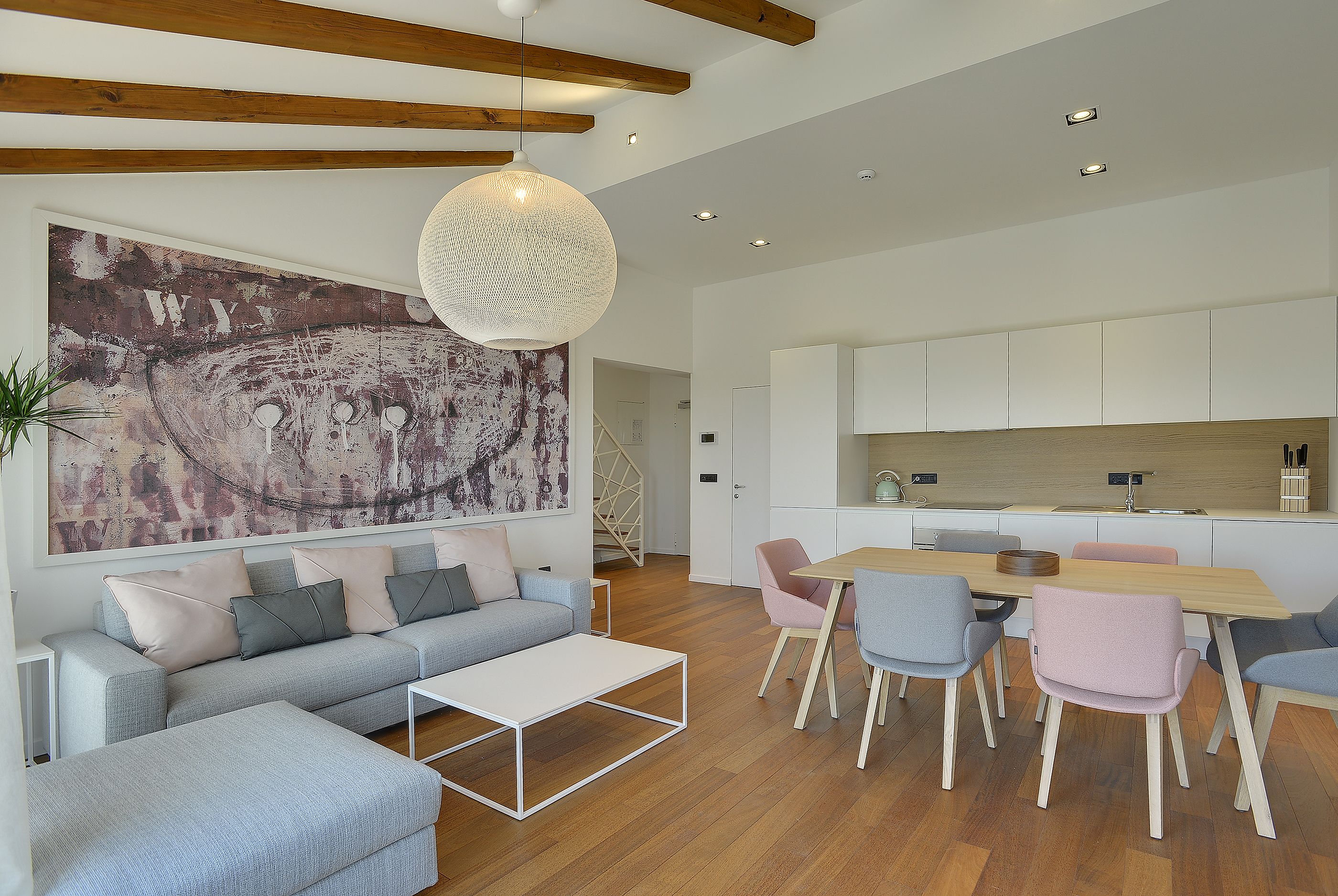 family suite, 2 bedrooms, balcony, courtyard view | living room | led tv