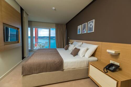 Deluxe-Suite, 1 Schlafzimmer, Meerblick, Turm