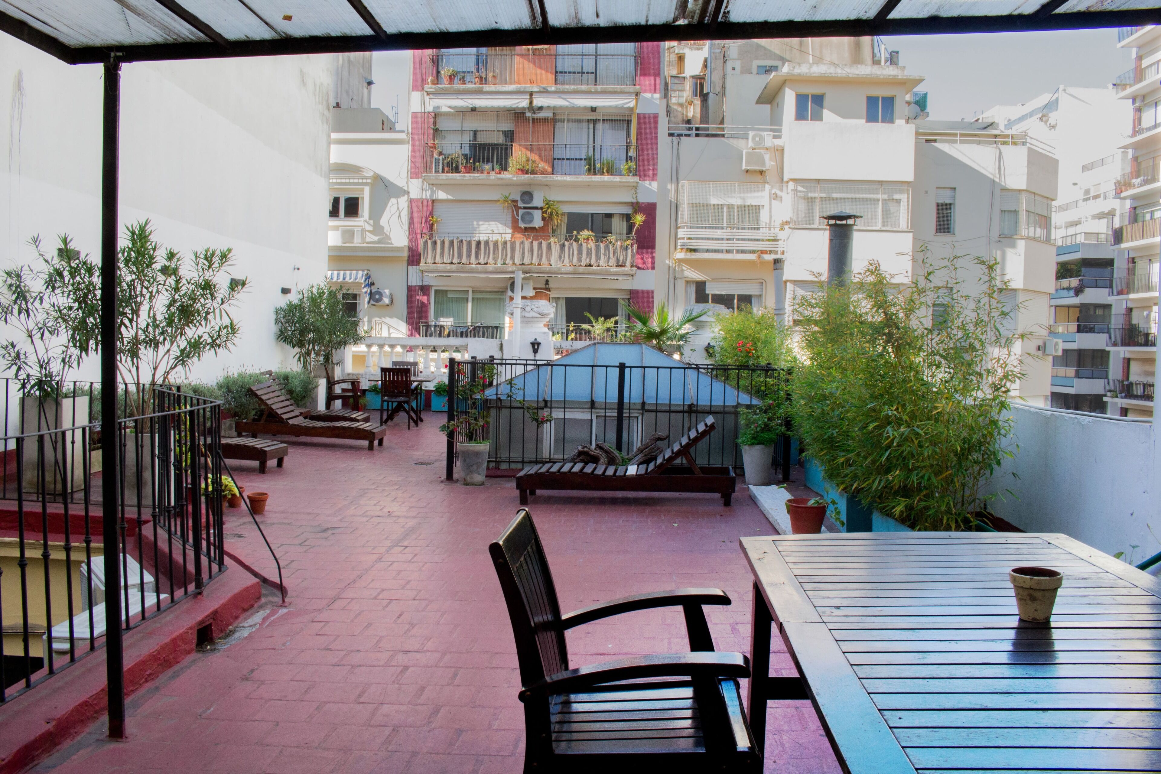 Rooftop terrace
