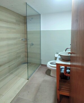 Ducha, toallas