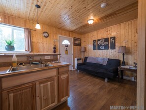 Comfort Cabin, 1 Bedroom, Kitchen | 1 bedroom, premium bedding, iron/ironing board, free wired internet