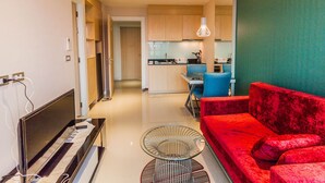 1 Bedroom Apartment | บริเวณนั่งเล่น
