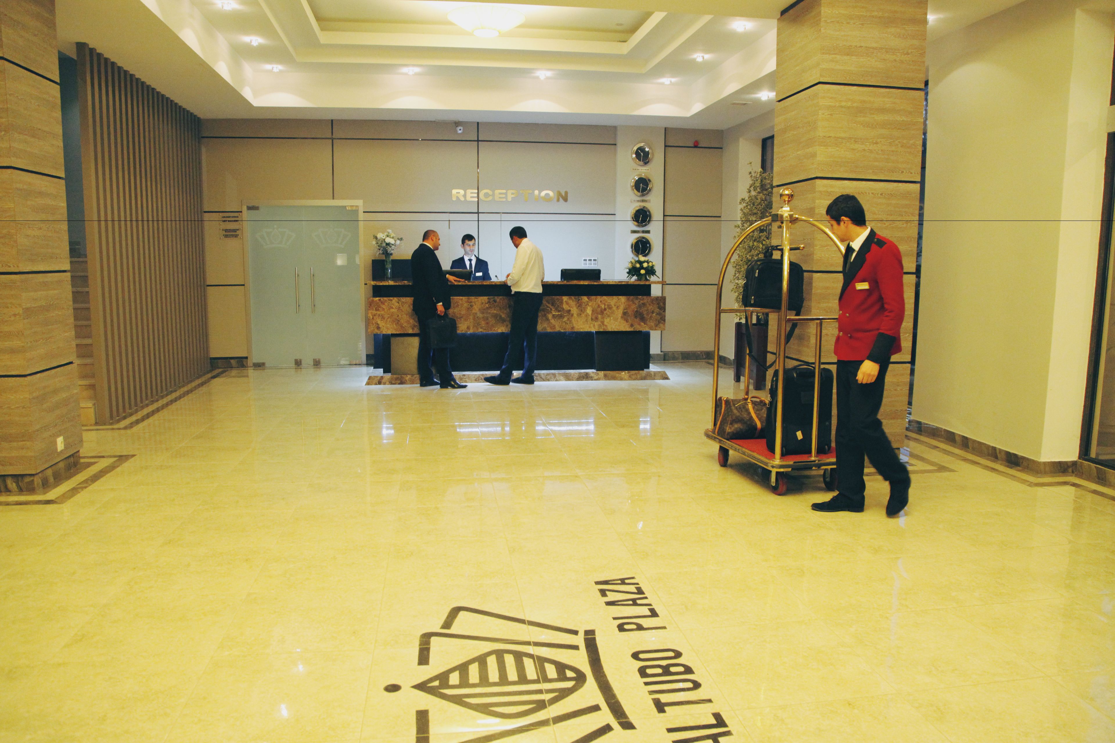Interior entrance