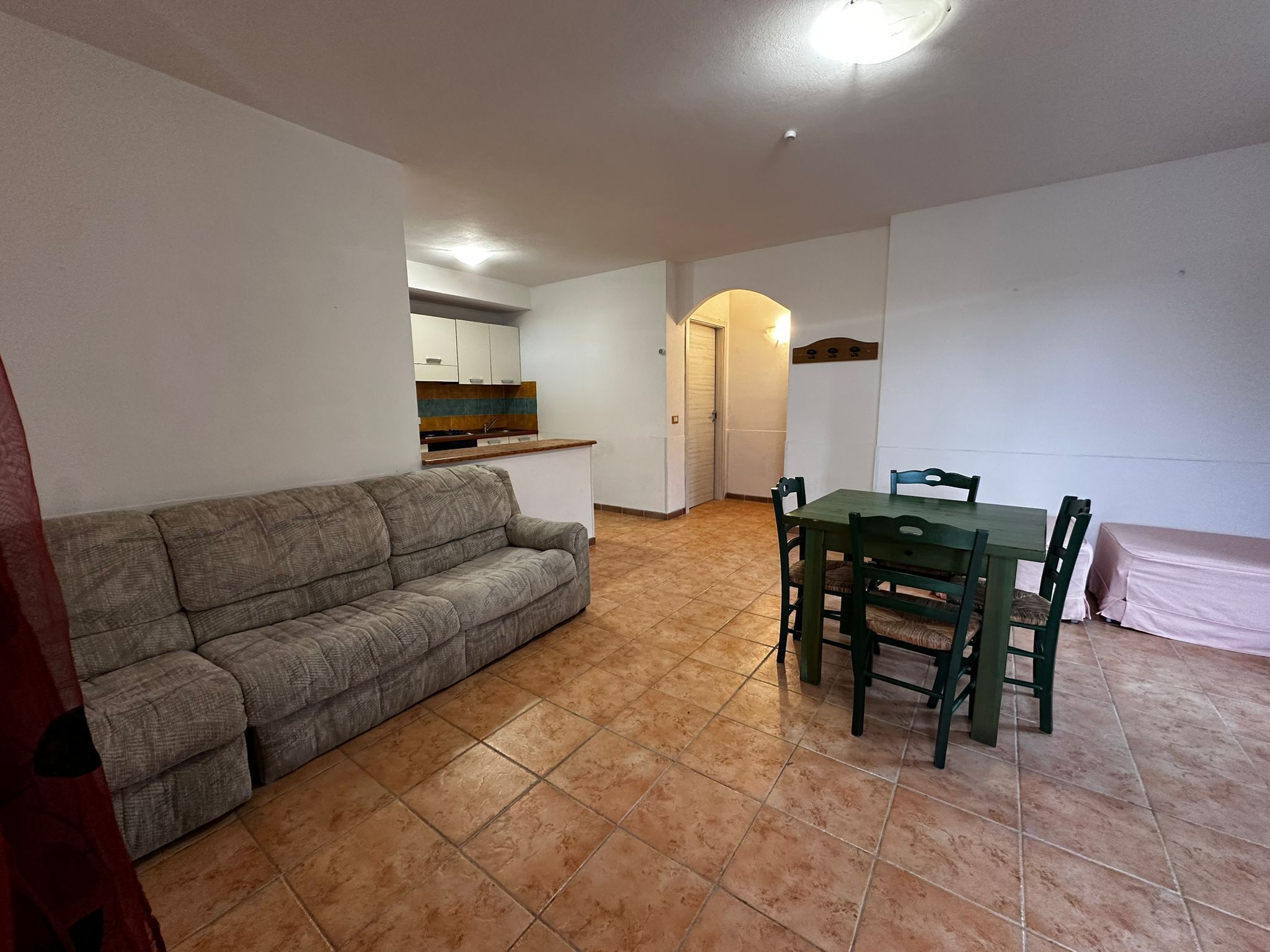 Apartamento standard | Área de estar | TV de tela plana 32 polegadas com canais via satélite, TV