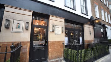 Overnatningsstedets facade