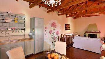 Villa, 2 Bedrooms, Private Pool | Living area | Flat-screen TV