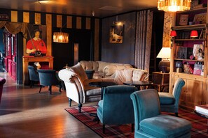 Sitteområde i lobbyen