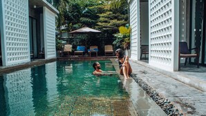 Outdoor pool - Solitaire Kamreuk Resort (Siem Reap)