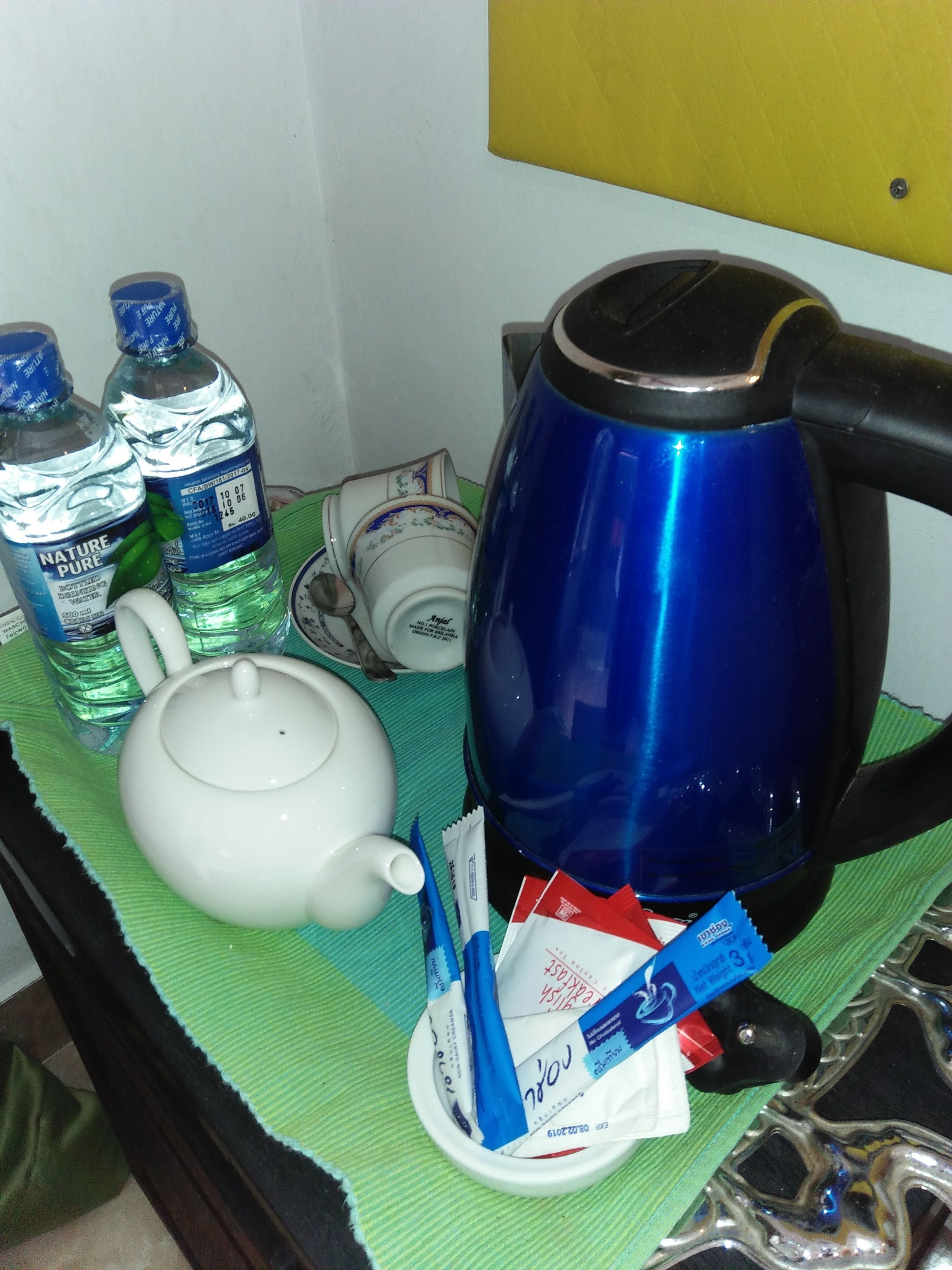 family triple room, 1 bedroom, garden view, garden area | coffee and/or coffee maker