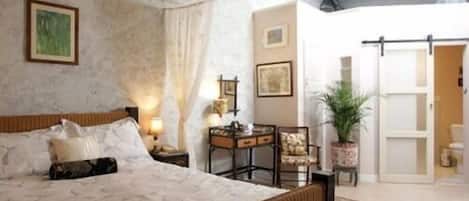 Chambre supérieure double, salle de bain attenante