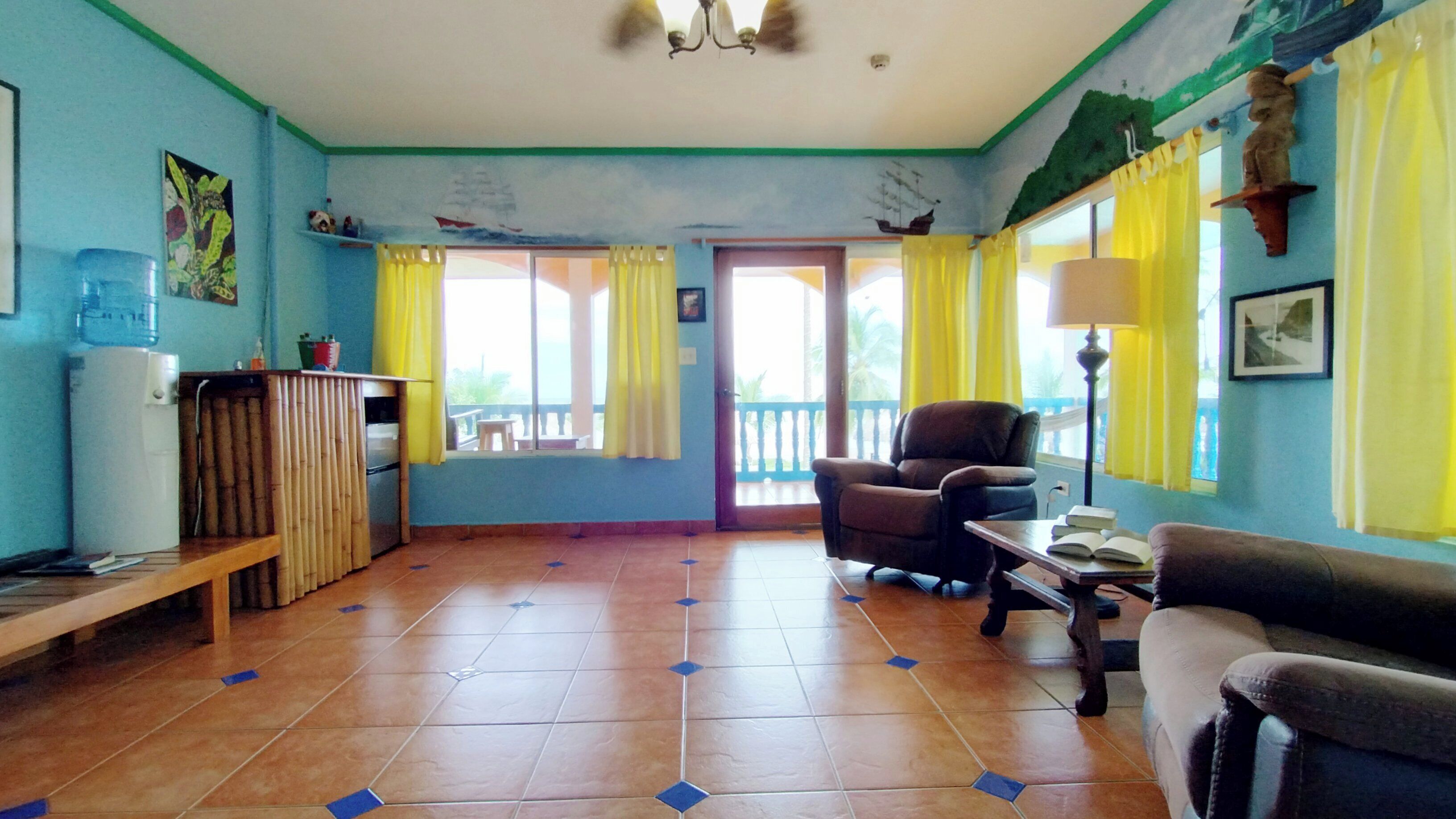 Suite, Ocean View | Living area | Flat-screen TV