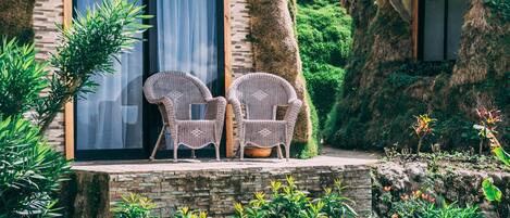 Hobbit Home | Pemandangan taman