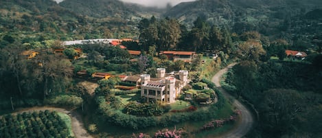 Façade de l’hébergement