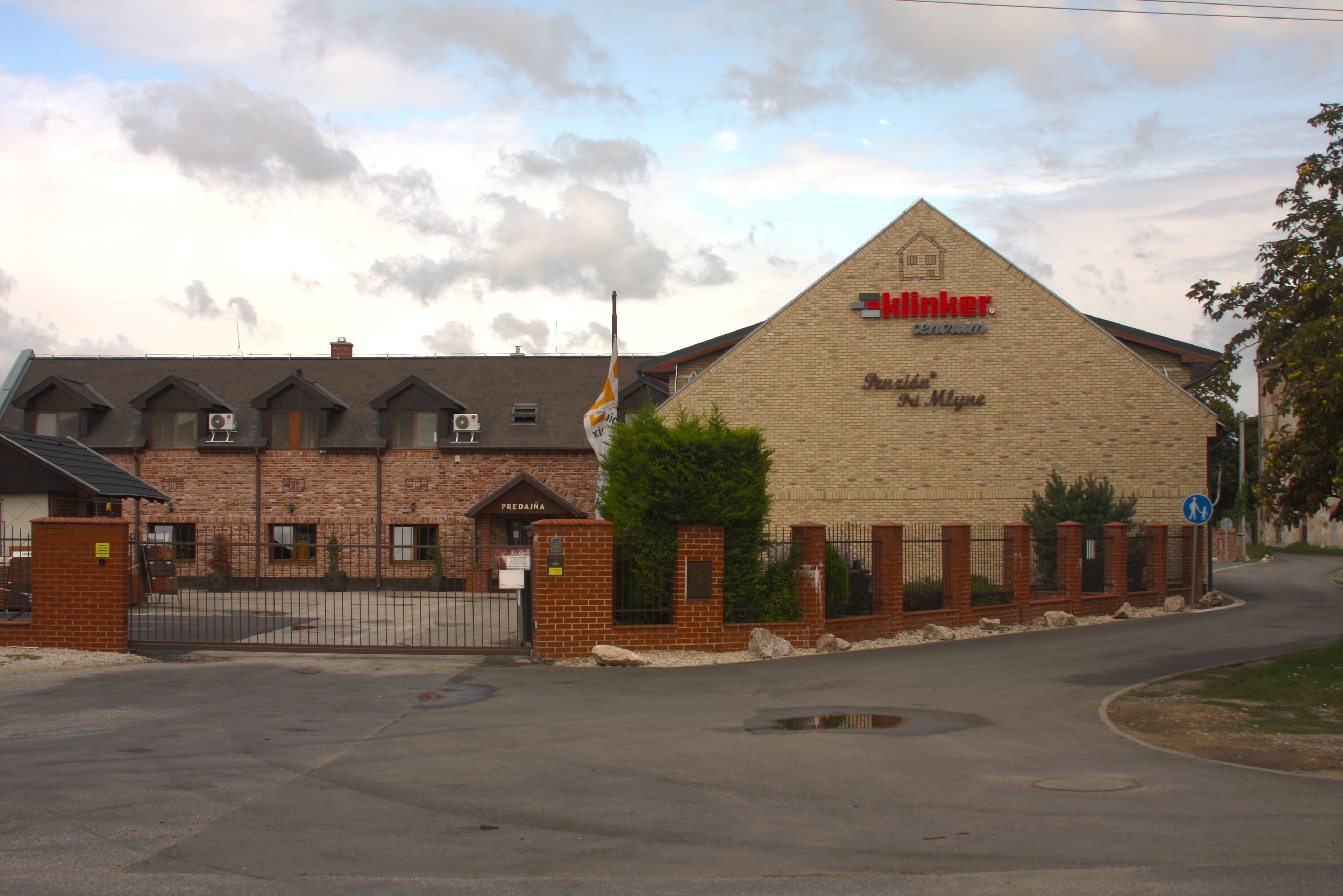 Fassade der Unterkunft