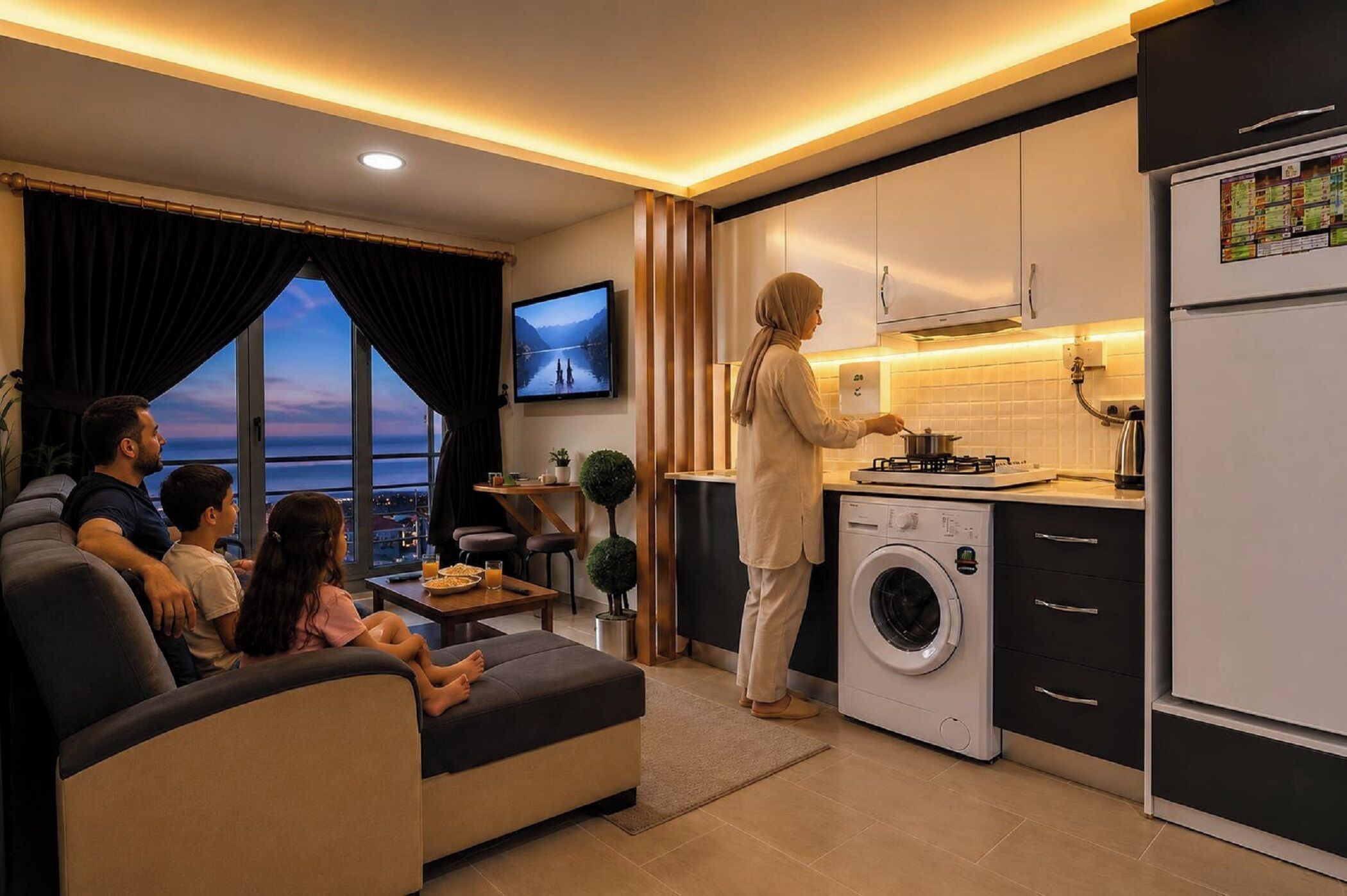 Premium bedding, minibar, in-room safe, desk