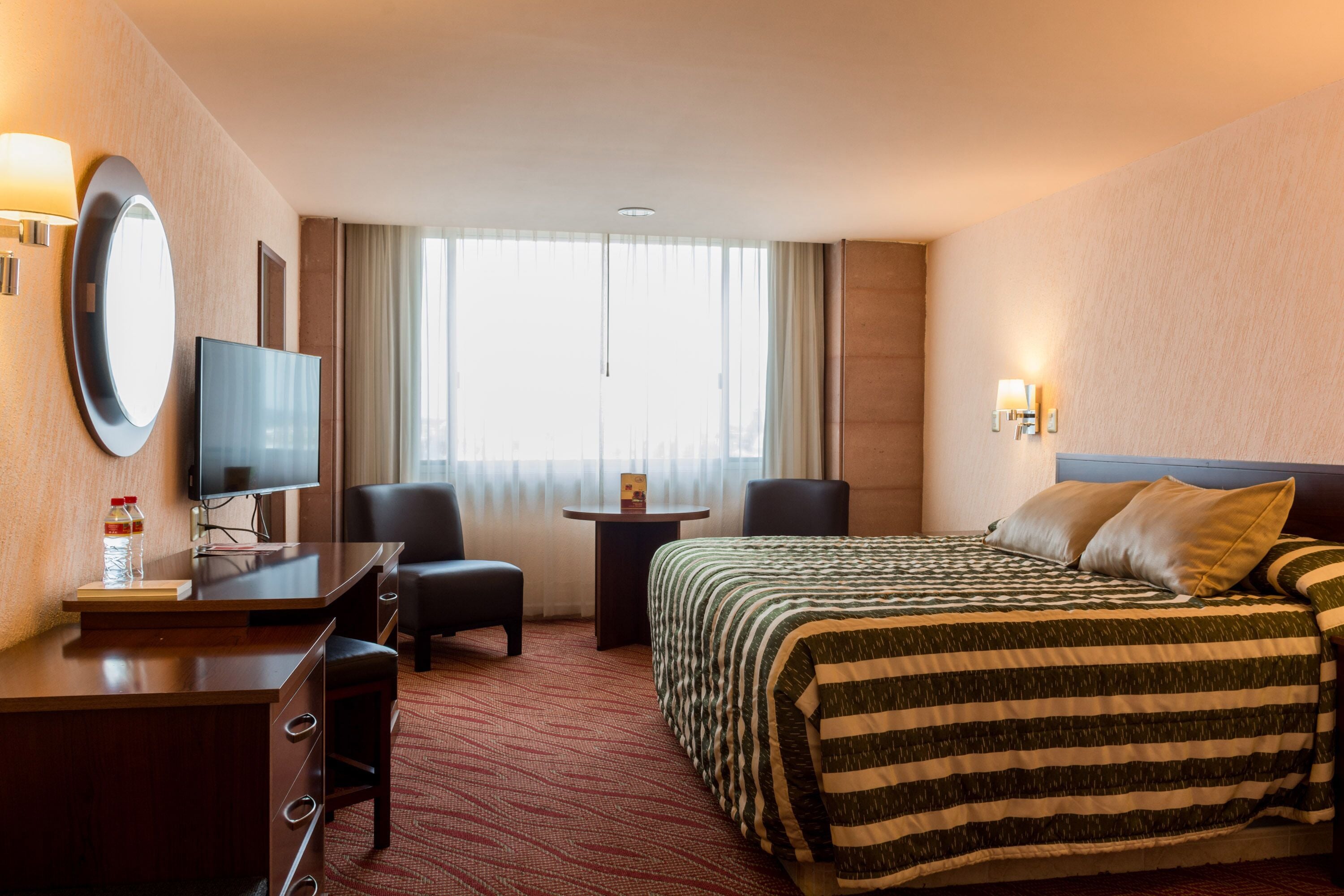 standard single room, 1 king bed | in-room safe, desk, iron/ironing board, free cots/infant beds