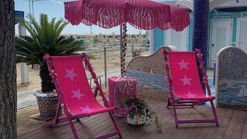 Spiaggia privata nelle vicinanze, sabbia bianca