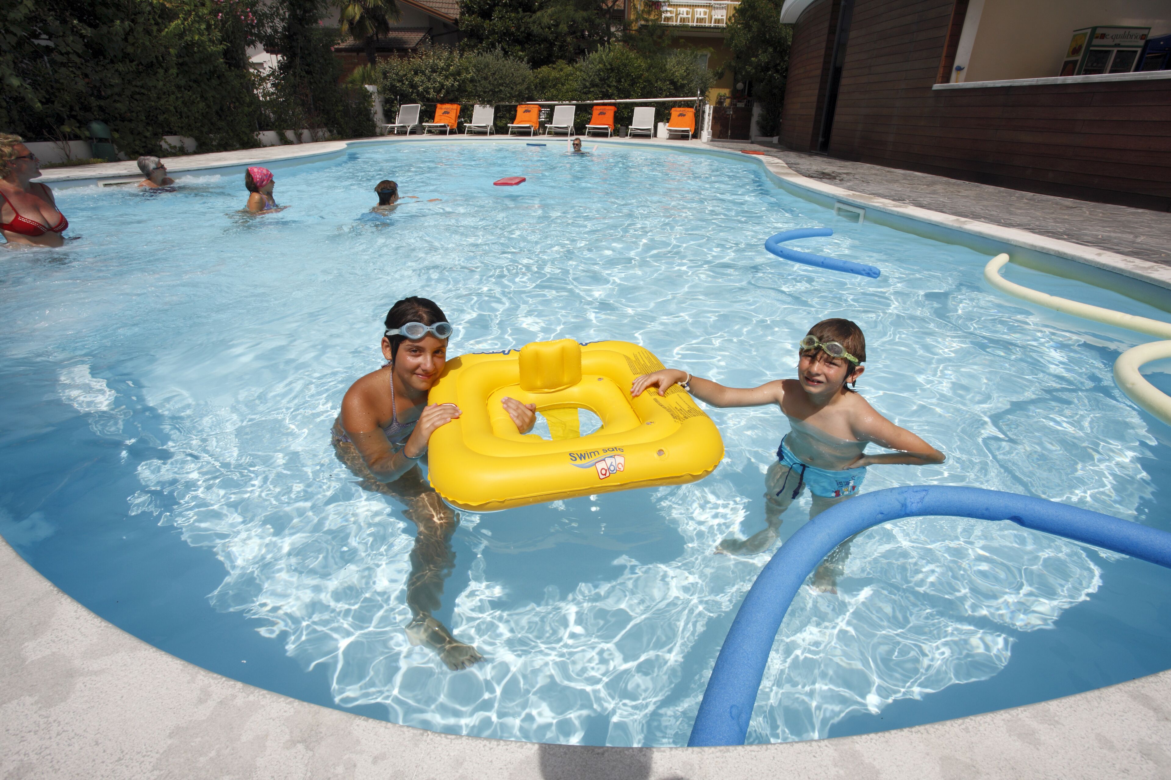 Alberca al aire libre 