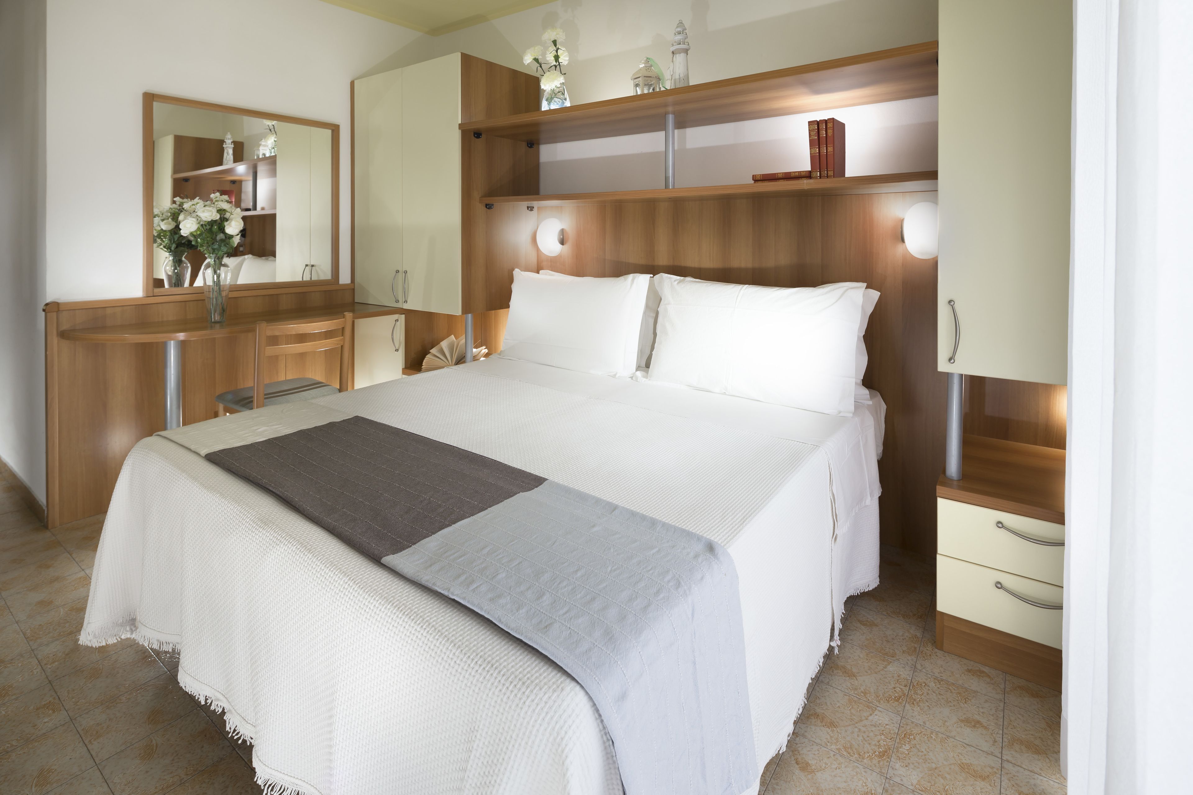 comfort room | premium bedding, in-room safe, individually decorated