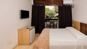 Minibar, desk, blackout drapes, free WiFi