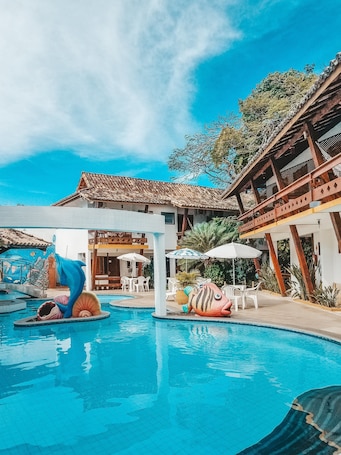 Outdoor pool, open 8:00 AM to 9:00 PM, pool umbrellas, pool loungers