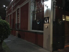Entrada de la propiedad