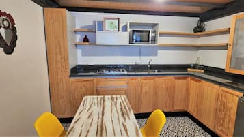 Family Loft, 2 Double Beds | Private kitchen