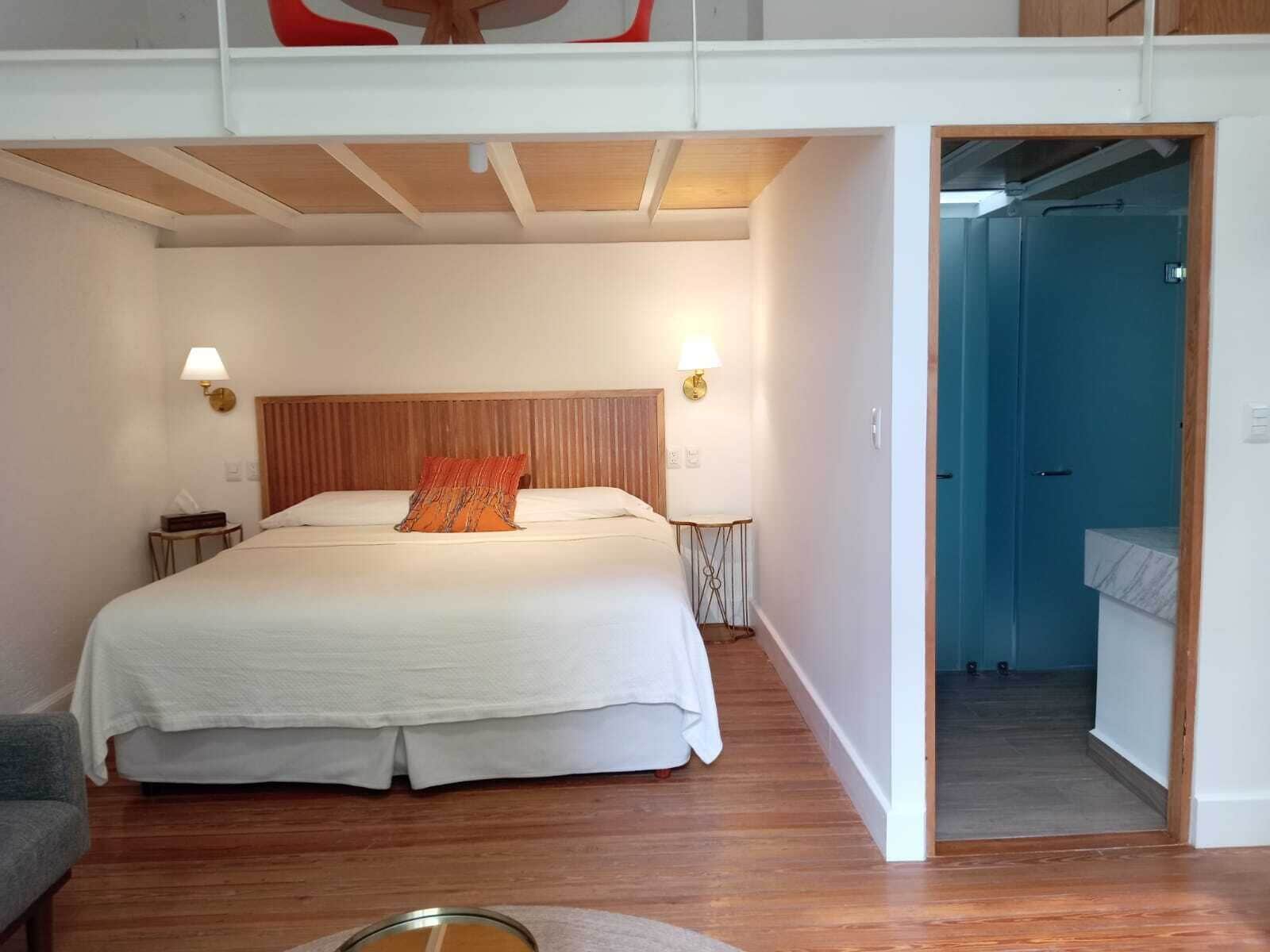 Single Studio, 1 queen bed | 高档床上用品、羽绒被、迷你吧、客房内保险箱