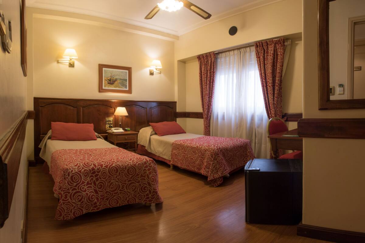 double or twin room | in-room safe, free cots/infant beds, free wifi, bed sheets
